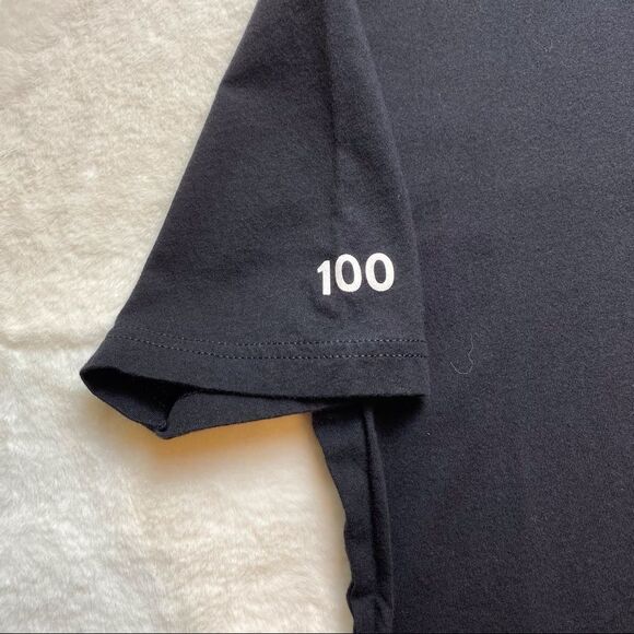 Peloton Black Short Sleeve 100 Century Ride T-Shirt - Picture 3 of 7